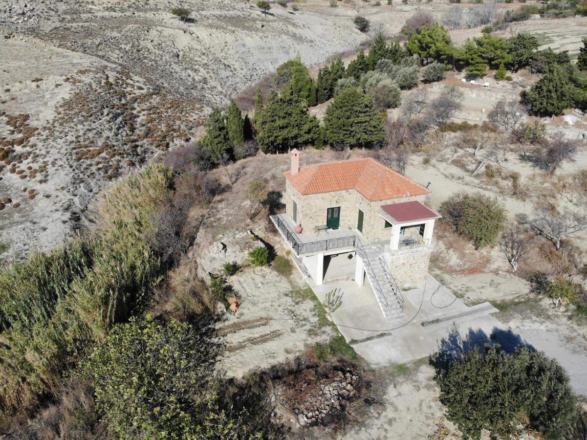 Stone House Of Panos Vila Kornos Exterior foto