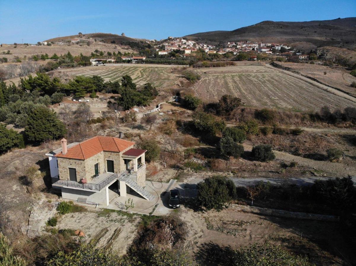 Stone House Of Panos Vila Kornos Exterior foto