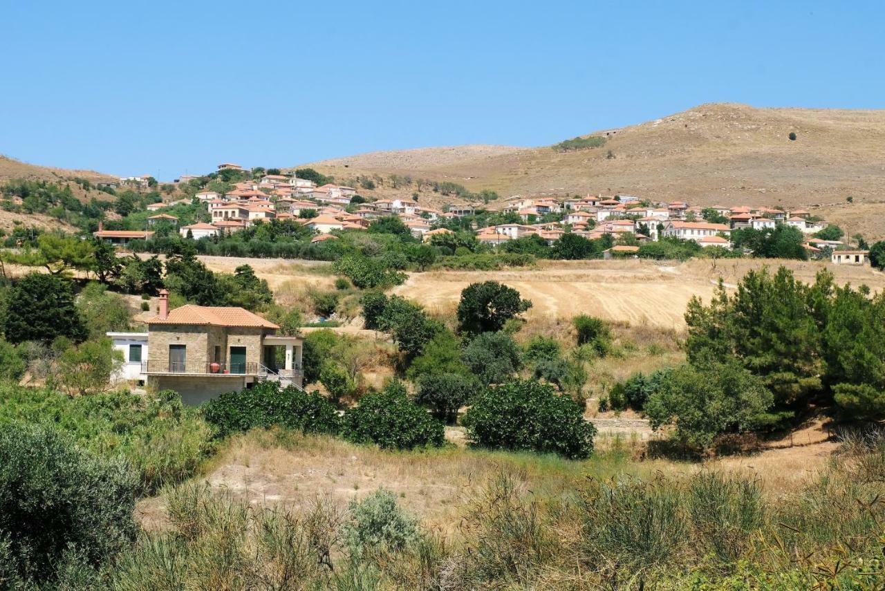 Stone House Of Panos Vila Kornos Exterior foto